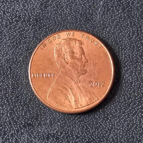 1 цент 2012 США