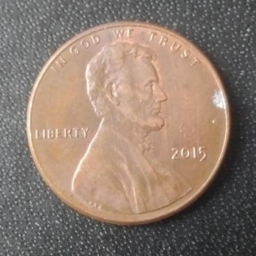 1 цент 2015 США 