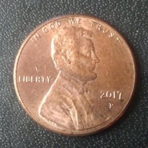 1 цент 2017 (P) США