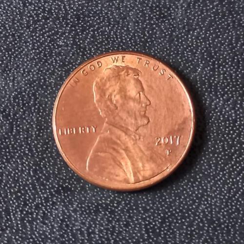 1 цент 2017 (P) США 