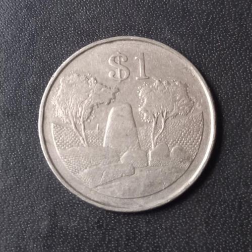  1 доллар 1980 Зимбабве