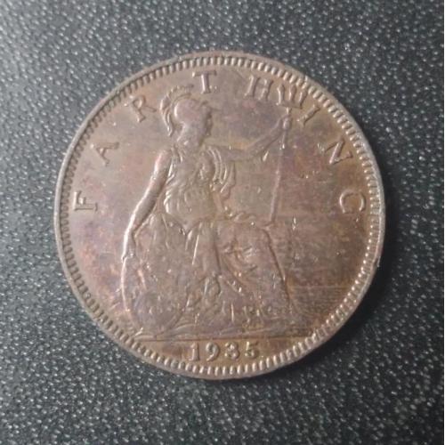 1 фартинг 1935 Великобритания