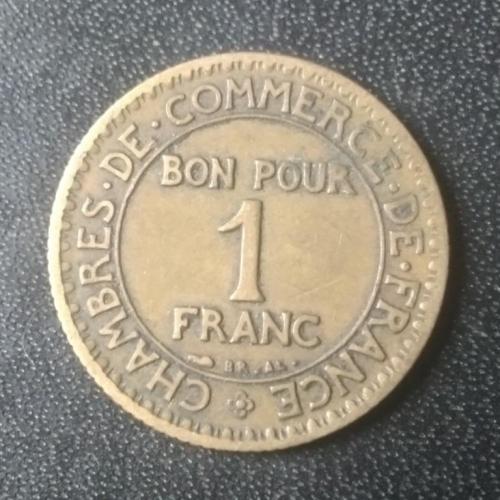 1 франк 1924 Франция 