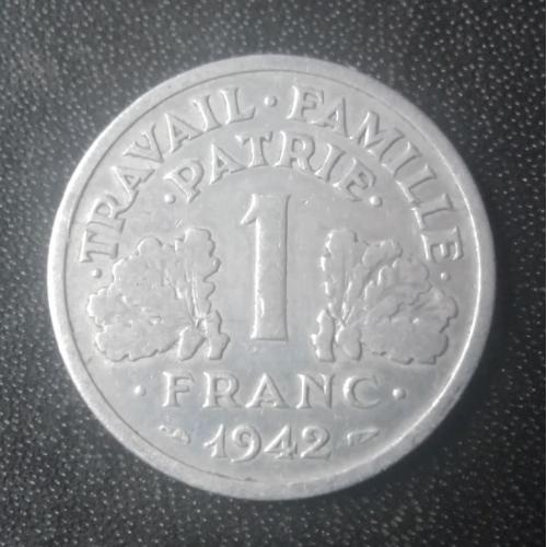 1 франк 1942 Франция