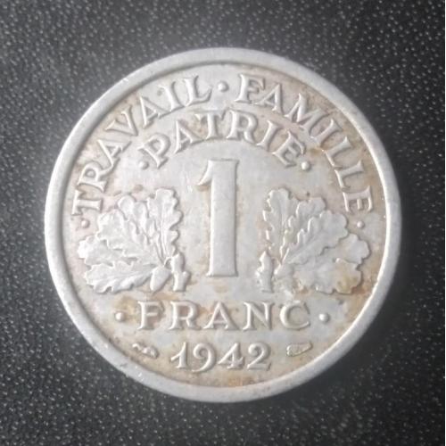 1 франк 1942 Франция