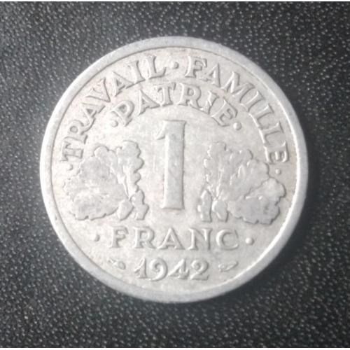 1 франк 1942 Франция