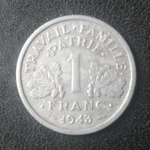 1 франк 1943 Франция