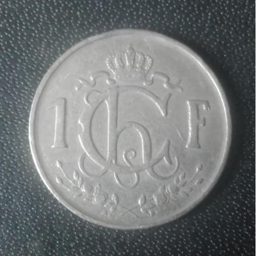  1 франк 1952 Люксембург 