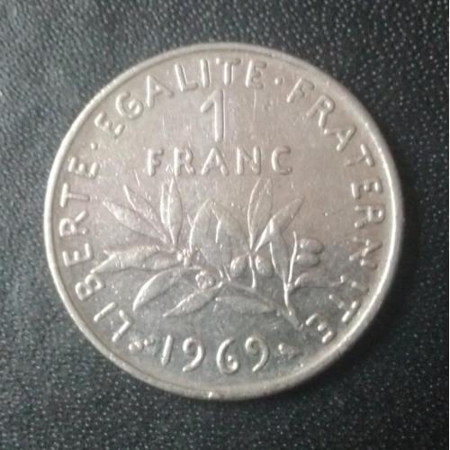 1 франк 1969 Франция