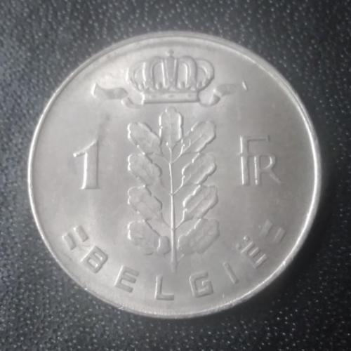 1 франк 1975 Бельгия