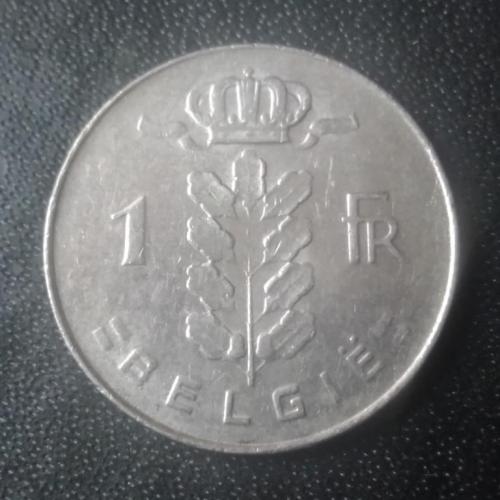 1 франк 1977 Бельгия