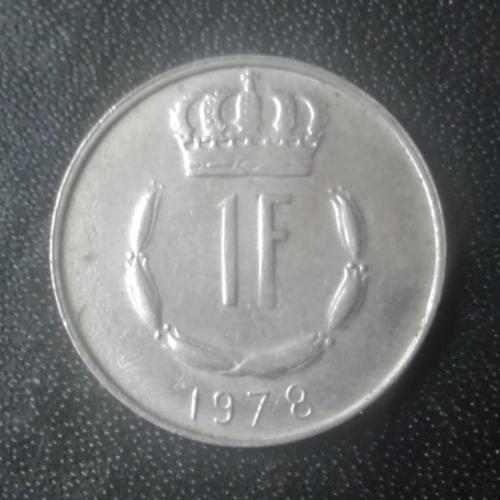 1 франк 1978 Люксембург