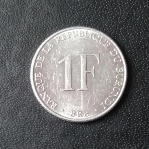 1 франк 1980 Бурунди