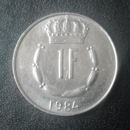 1 франк 1984 Люксембург 