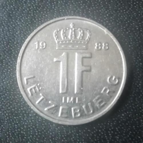  1 франк 1988 Люксембург 