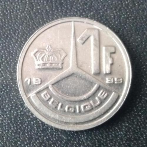 1 франк 1989 Бельгия