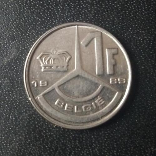 1 франк 1989 Бельгия