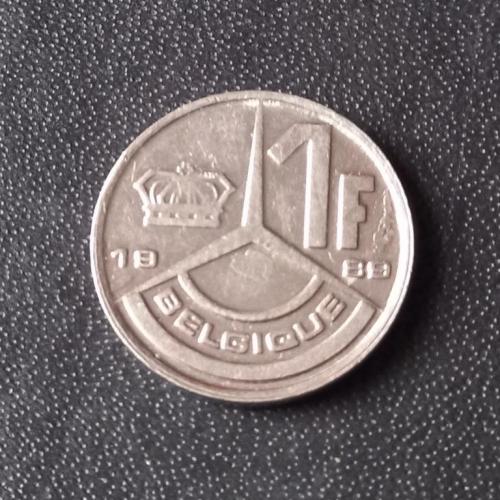 1 франк 1989 Бельгия 