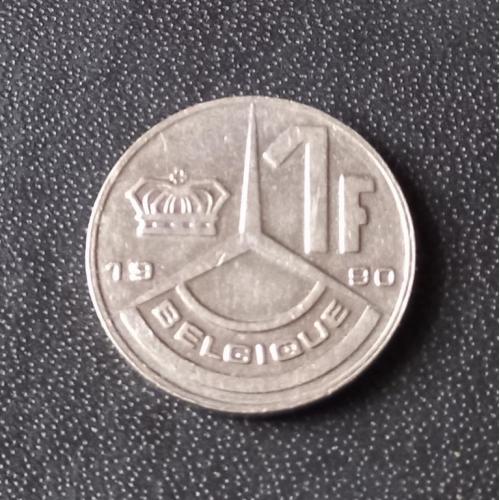  1 франк 1990 Бельгия 