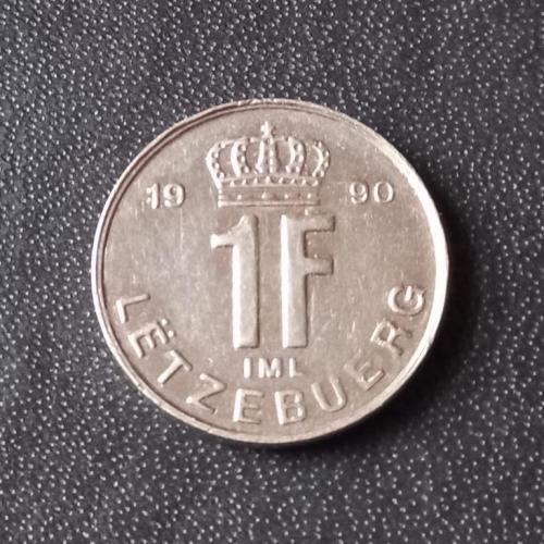 1 франк 1990 Люксембург 