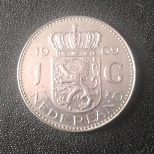 1 гульден 1969 (F) Нидерланды