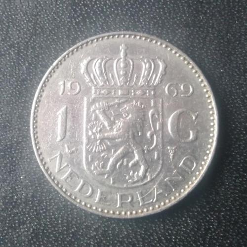  1 гульден 1969 (F) Нидерланды 