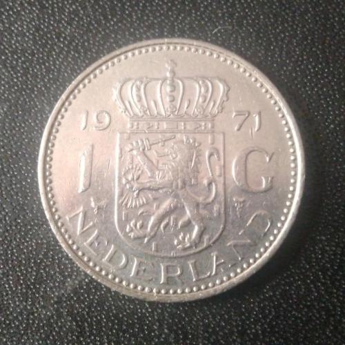 1 гульден 1971 Нидерланды