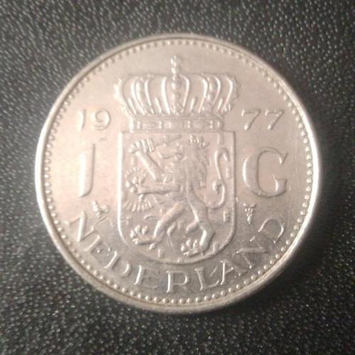 1 гульден 1977 Нидерланды