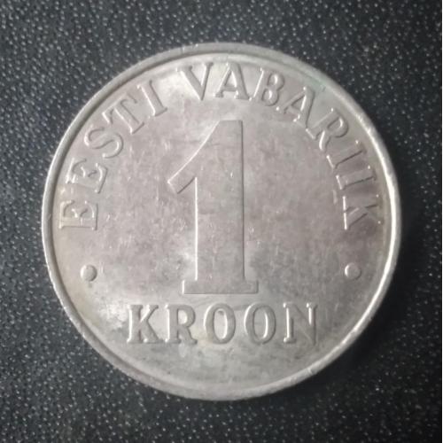 1 крона 1993 Эстония
