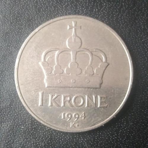1 крона 1994 Норвегия