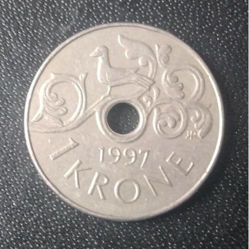 1 крона 1997 Норвегия