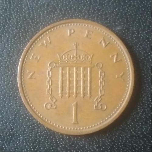 1 пенни 1978 Великобритания