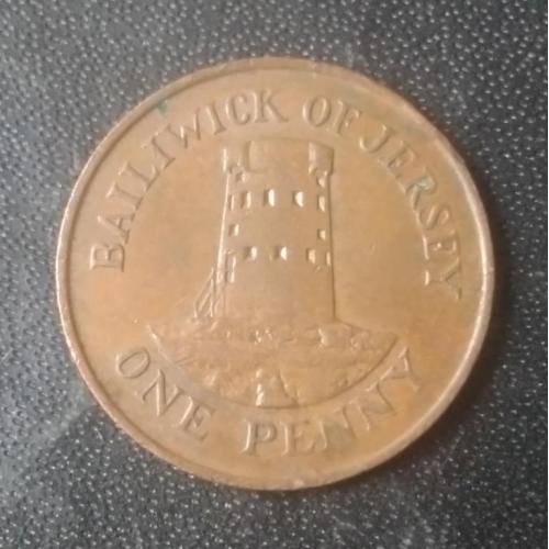1 пенни 1986 Джерси