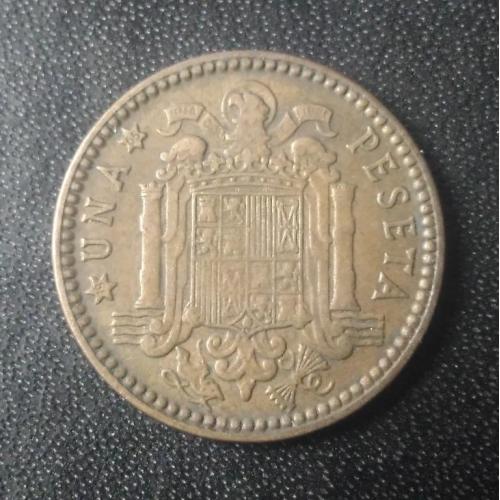 1 песета 1963 (65) Испания 