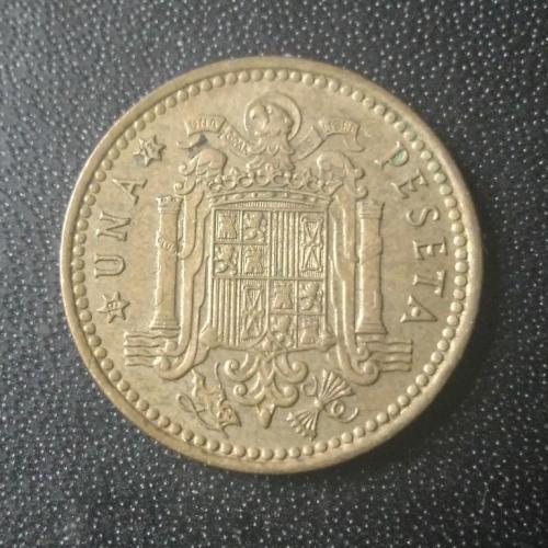 1 песета 1966 (72) Испания