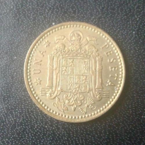 1 песета 1966 (72) Испания