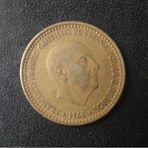 1 песета 1966 (74) Испания