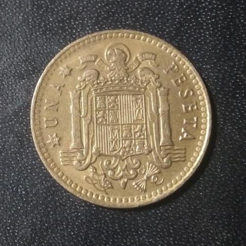 1 песета 1975 (77) Испания