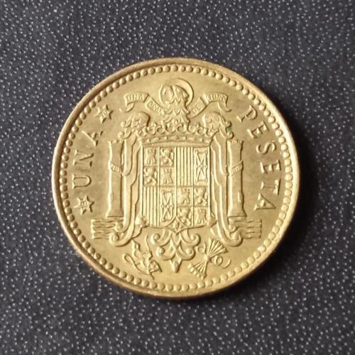 1 песета 1975 (76) Испания 