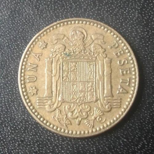  1 песета 1975 (80) Испания