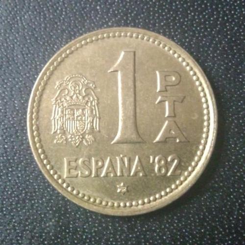 1 песета 1980 (82) Испания
