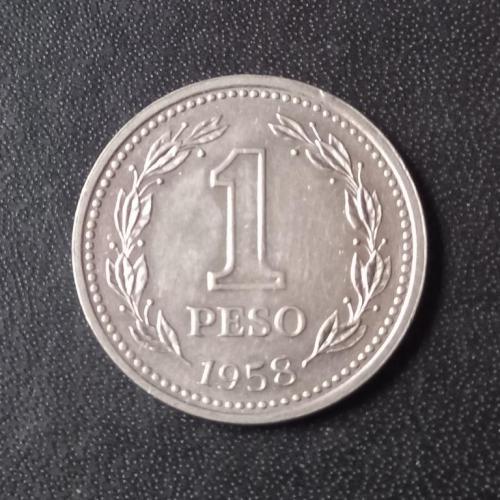 1 песо 1958 Аргентина