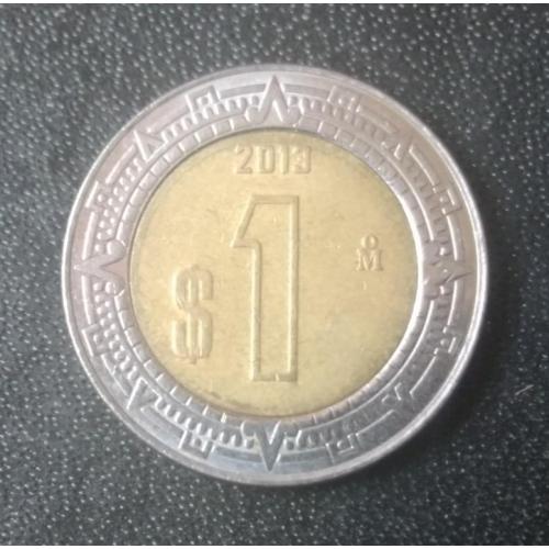 1 песо 2013 Мексика 
