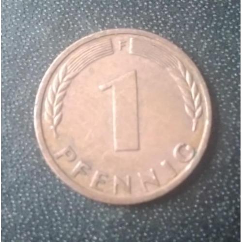 1 пфенниг 1950 (F) Германия
