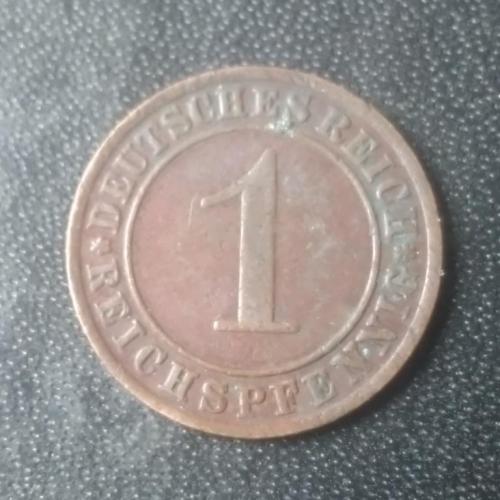 1 рейхспфенниг 1934 (A) Германия 