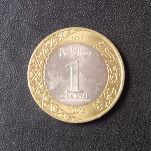1 риял 2016 Саудовская Аравия