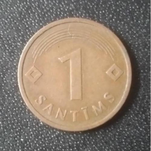 1 сантим 1992 Латвия
