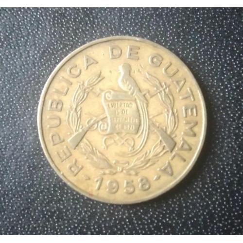 1 сентаво 1958 Гватемала