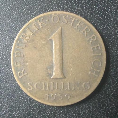 1 шиллинг 1959 Австрия 