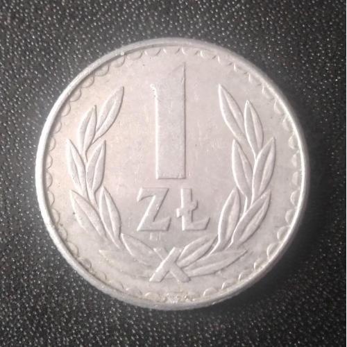 1 злотый 1986 Польша 